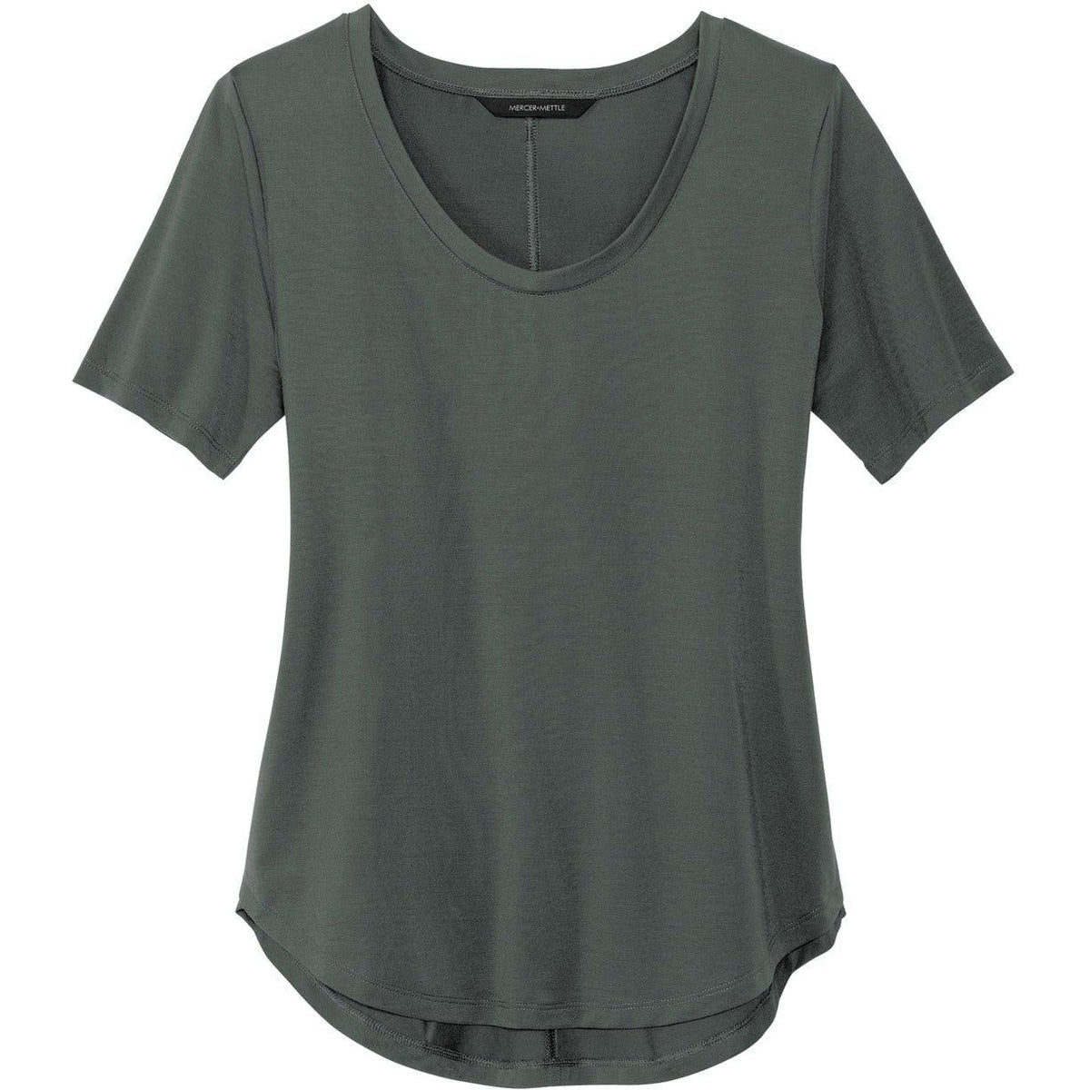 logo-left Mercer+Mettle Ladies Stretch Jersey Relaxed Scoop