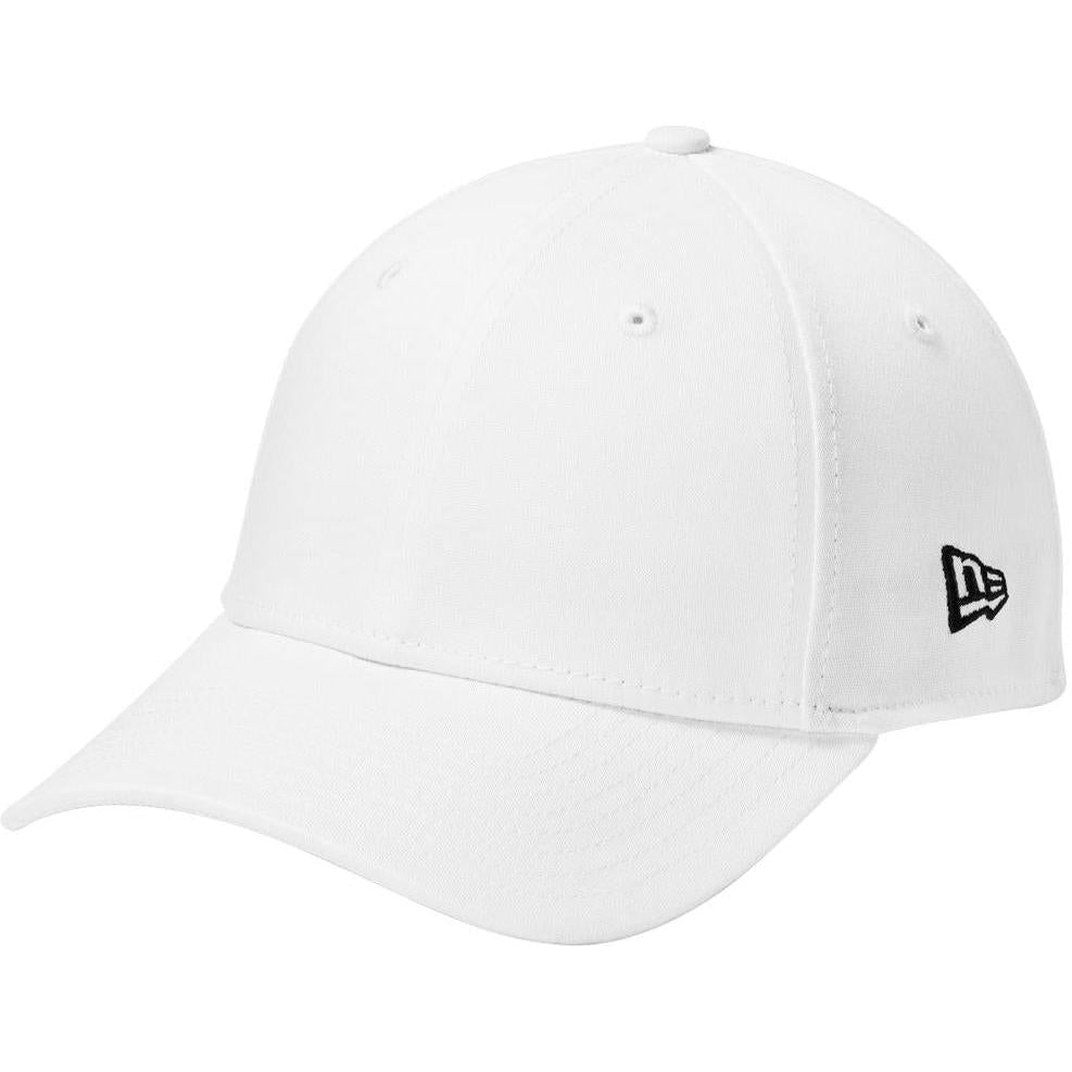 no-logo New Era Structured Fitted Cotton Cap-Headwear-New Era-Flag White-L/XL-Thread Logic