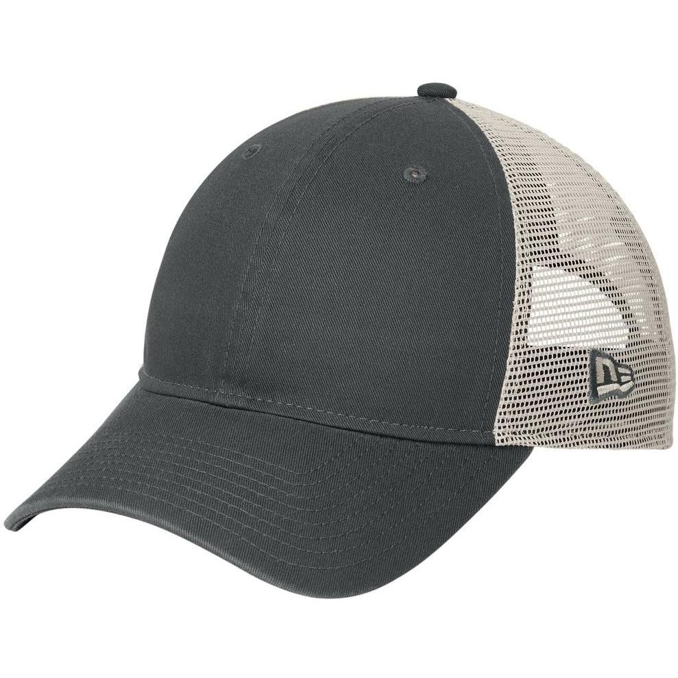 no-logo New Era 9TWENTY Unstructured Mesh Snapback Cap-New Era-Graphite/ Stone-OSFA-Thread Logic