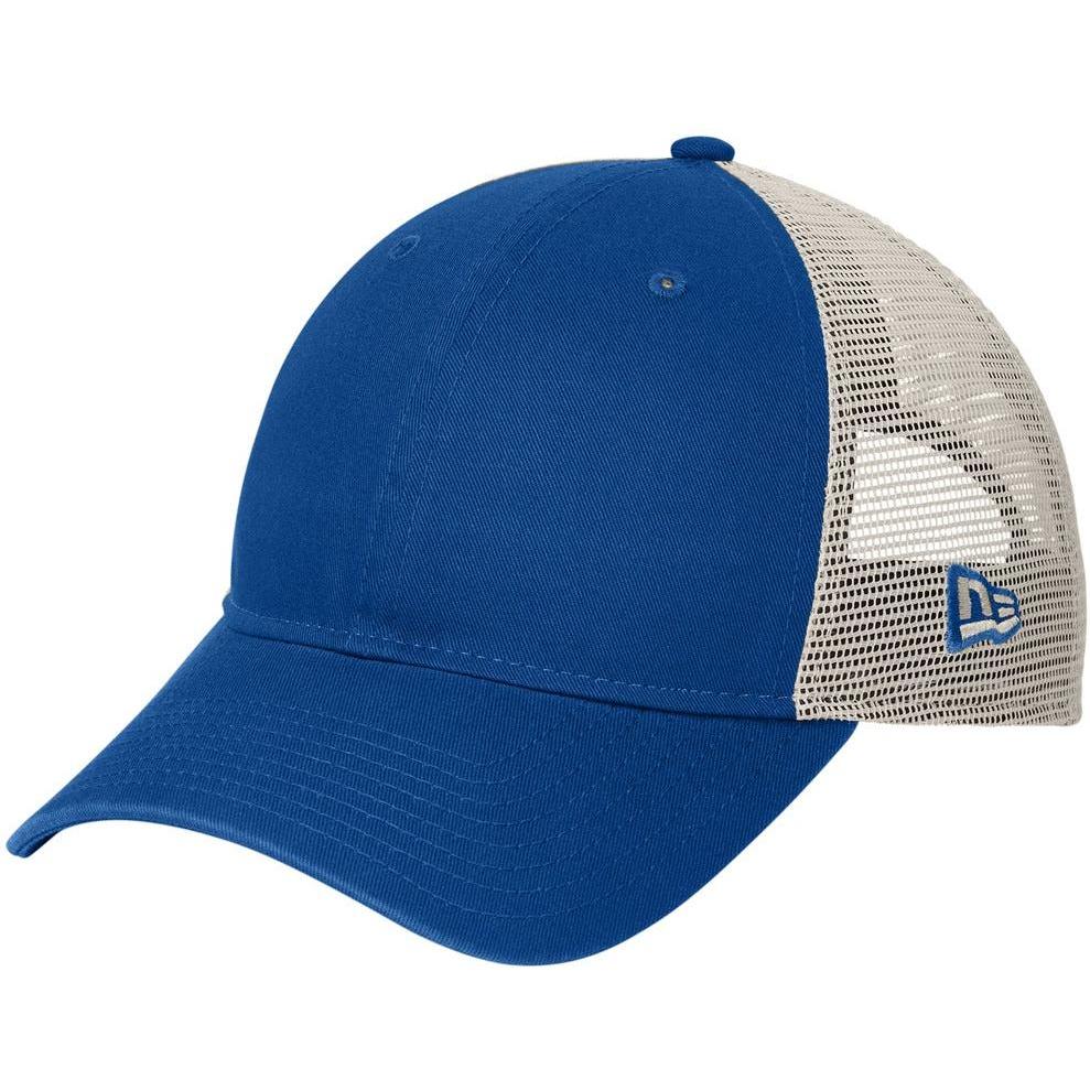 no-logo New Era 9TWENTY Unstructured Mesh Snapback Cap-New Era-Royal/ Stone-OSFA-Thread Logic