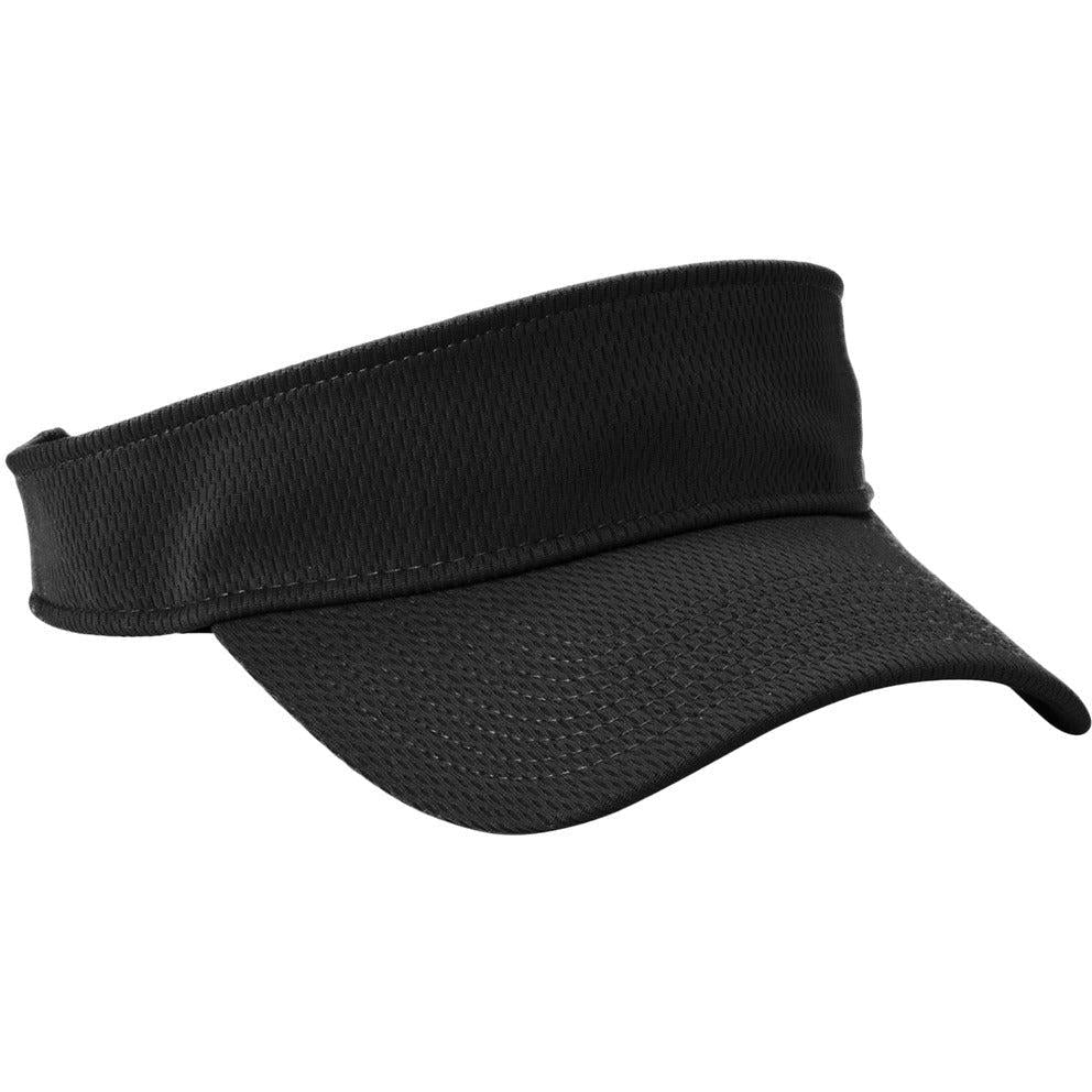 no-logo New Era Performance Dash Adjustable Visor-New Era-Black-OSFA-Thread Logic
