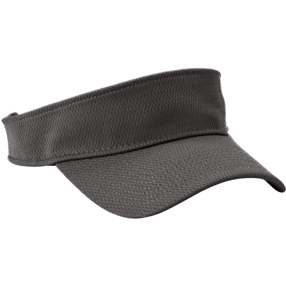 no-logo New Era Performance Dash Adjustable Visor-New Era-Graphite-OSFA-Thread Logic