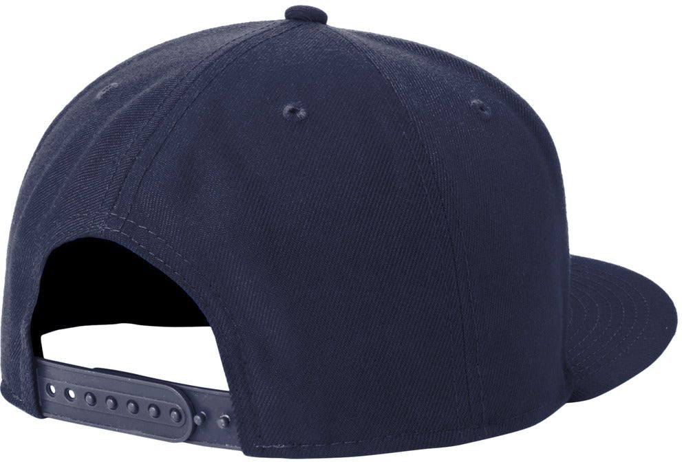 no-logo New Era Standard Fit Flat Bill Snapback Cap-New Era-Thread Logic