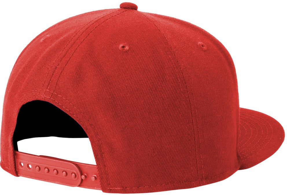 no-logo New Era Standard Fit Flat Bill Snapback Cap-New Era-Thread Logic