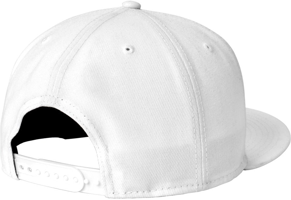 no-logo New Era Standard Fit Flat Bill Snapback Cap-New Era-Thread Logic