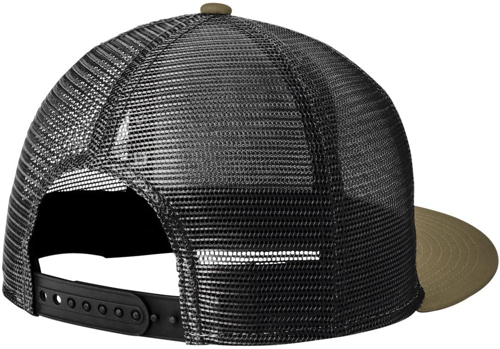 no-logo New Era Standard Fit Snapback Trucker Cap-New Era-Thread Logic