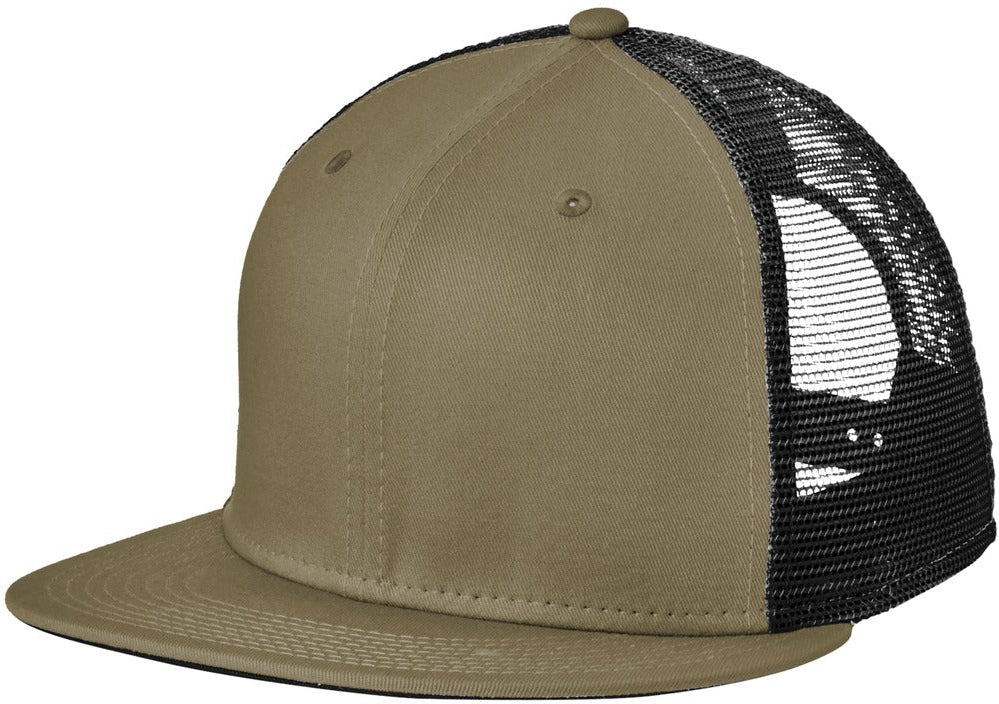 no-logo New Era Standard Fit Snapback Trucker Cap-New Era-Thread Logic