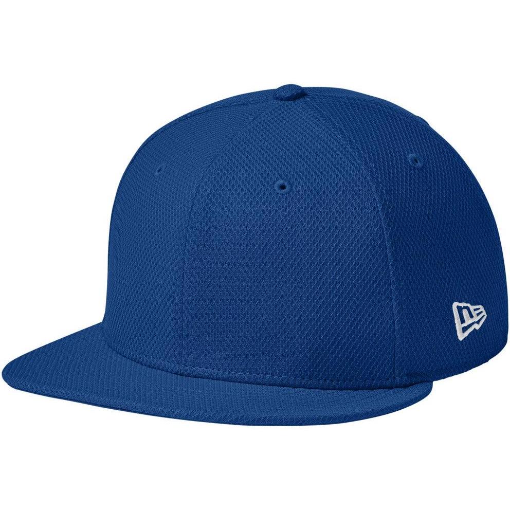 no-logo New Era Original Fit Diamond Era Flat Bill Snapback Cap-Headwear-New Era-Flag Royal-OSFA-Thread Logic