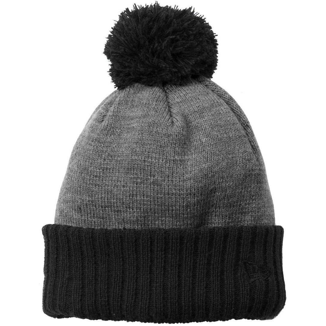 no-logo 4-DAY EXPRESS - New Era Colorblock Cuffed Beanie-Headwear-New Era-Black/ Heather Grey-OSFA-Thread Logic