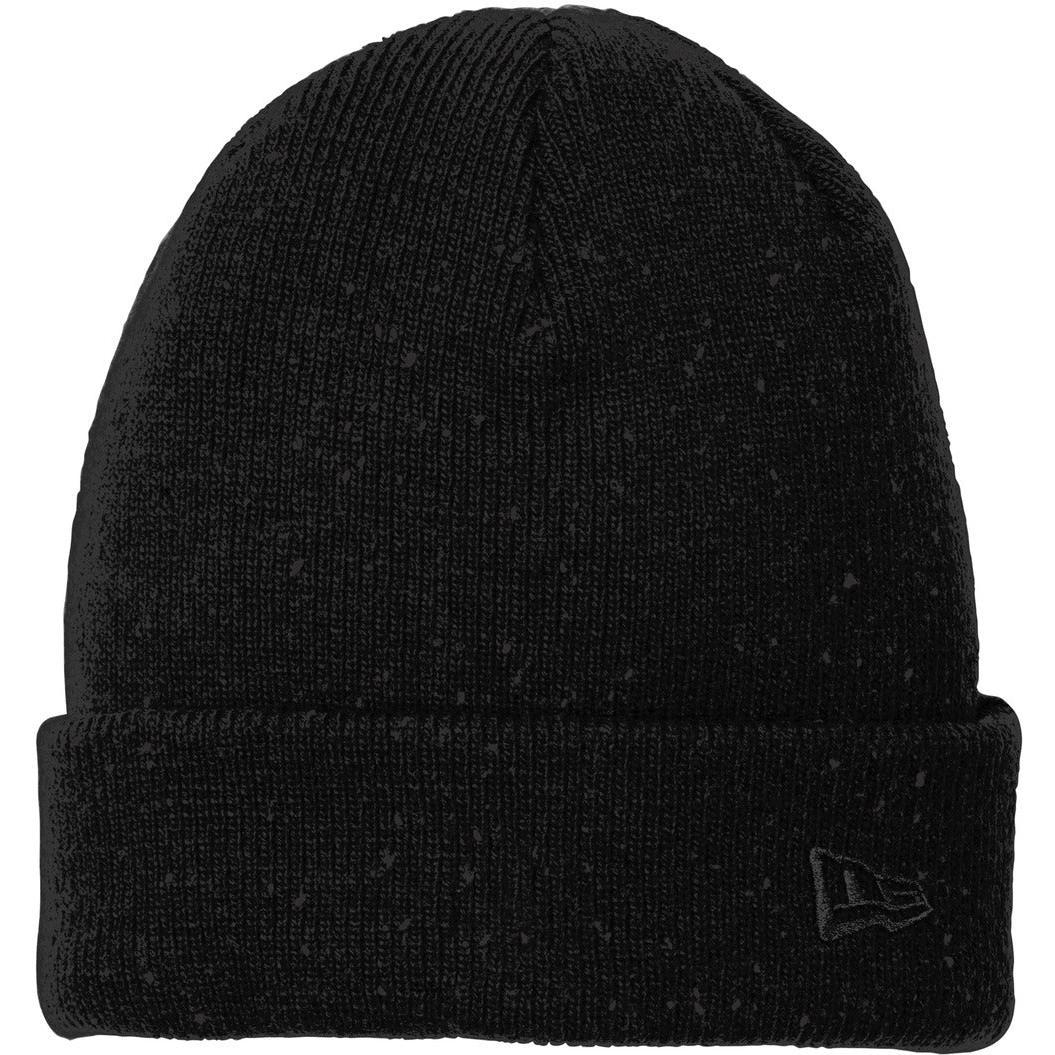 no-logo New Era Speckled Beanie-Headwear-New Era-Black/ Graphite-OSFA-Thread Logic
