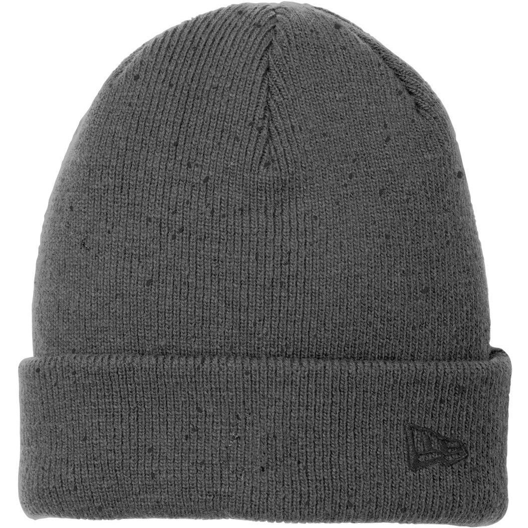 no-logo New Era Speckled Beanie-Headwear-New Era-Graphite/ Black-OSFA-Thread Logic