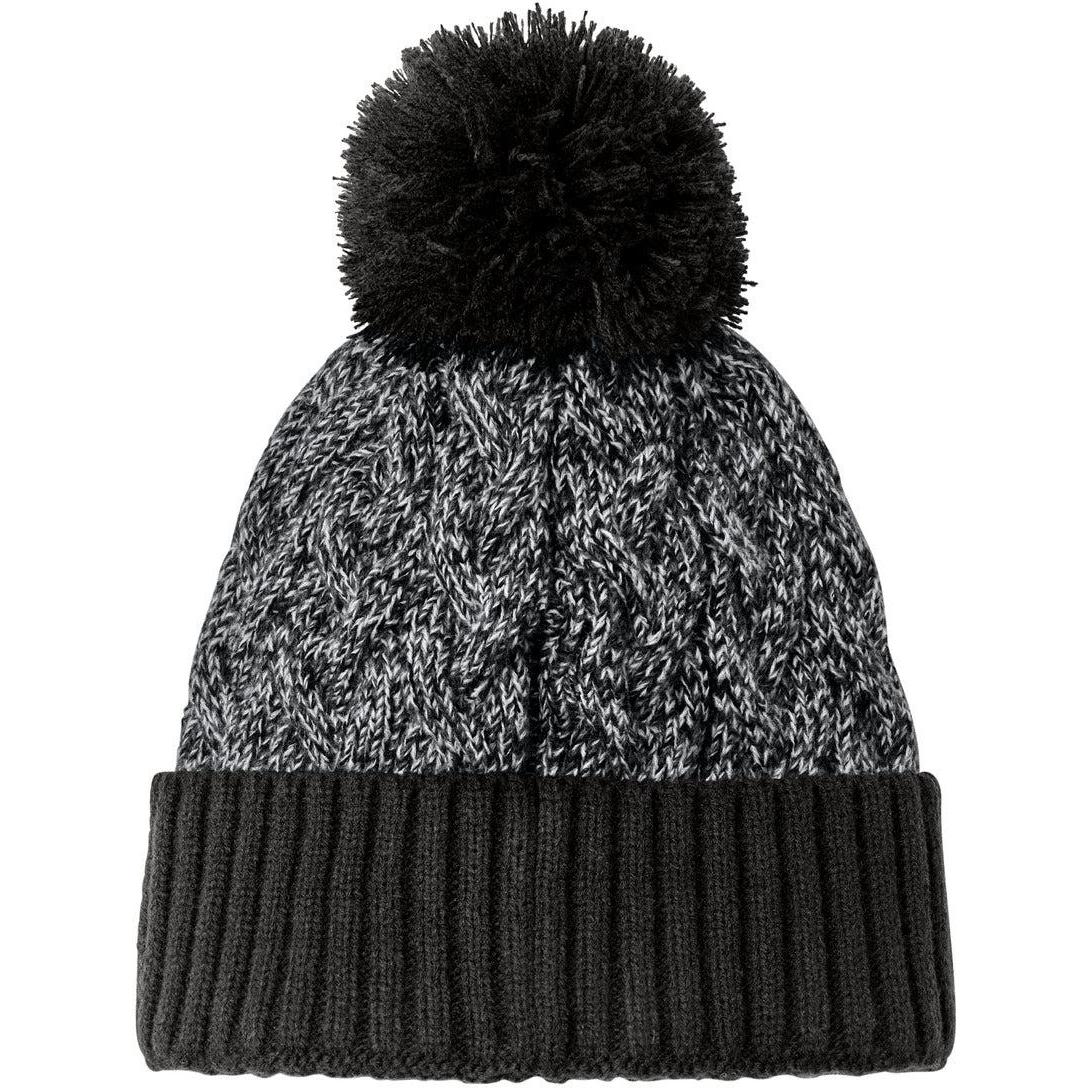 New Era Marled Knit Pom Beanie