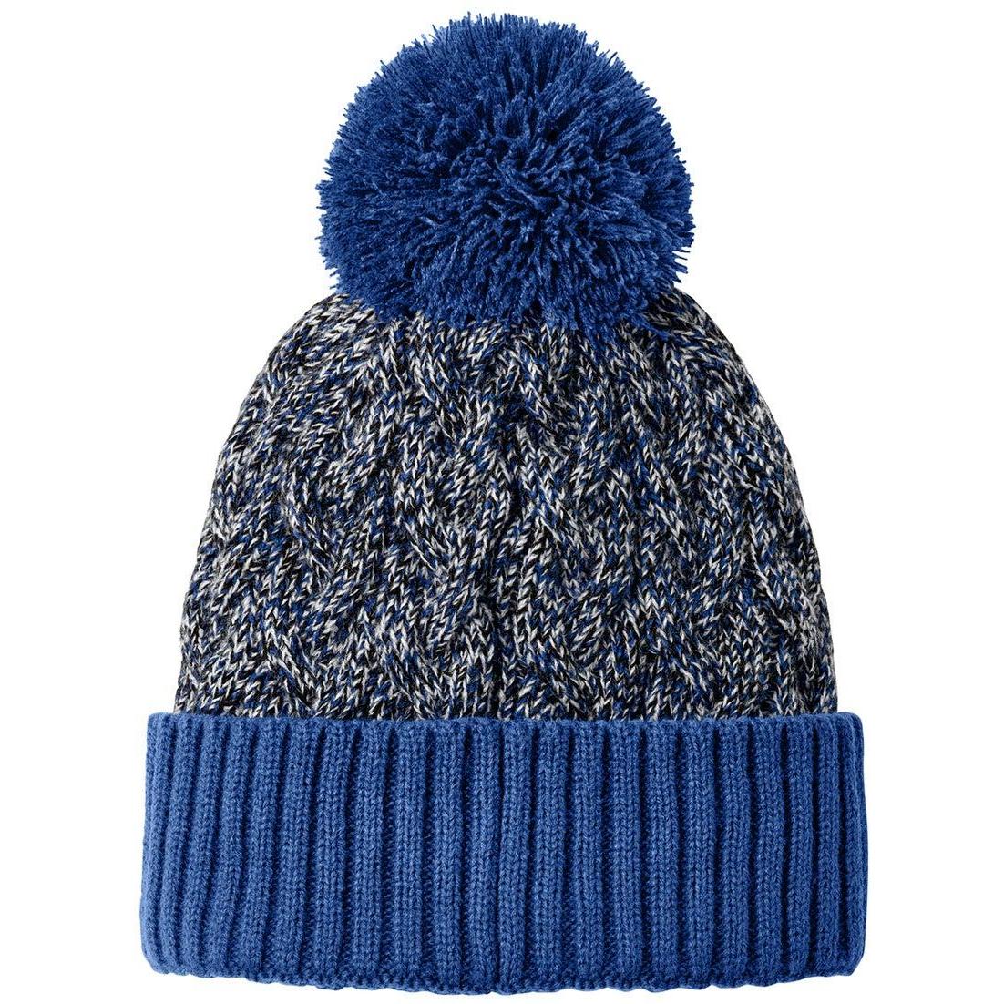 New Era Marled Knit Pom Beanie