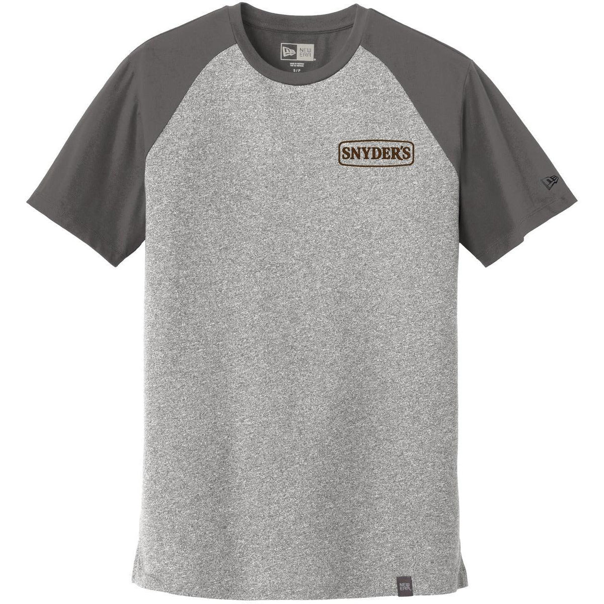 no-logo New Era Heritage Blend Varsity Tee-Polos-New Era-Thread Logic