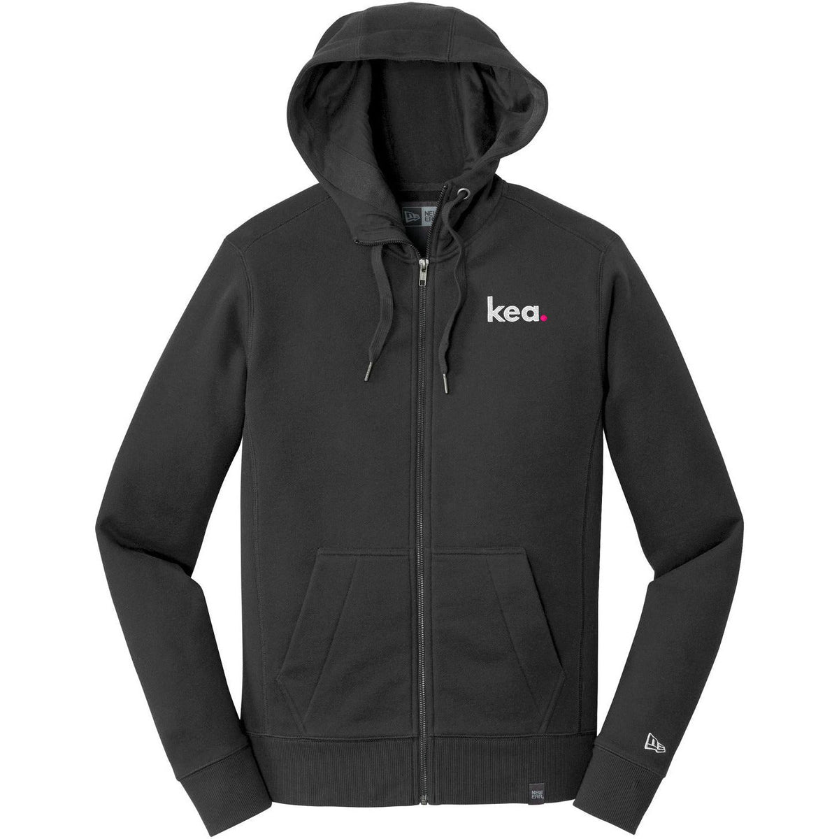 no-logo New Era French Terry Full-Zip Hoodie-Full Zips-New Era-Thread Logic