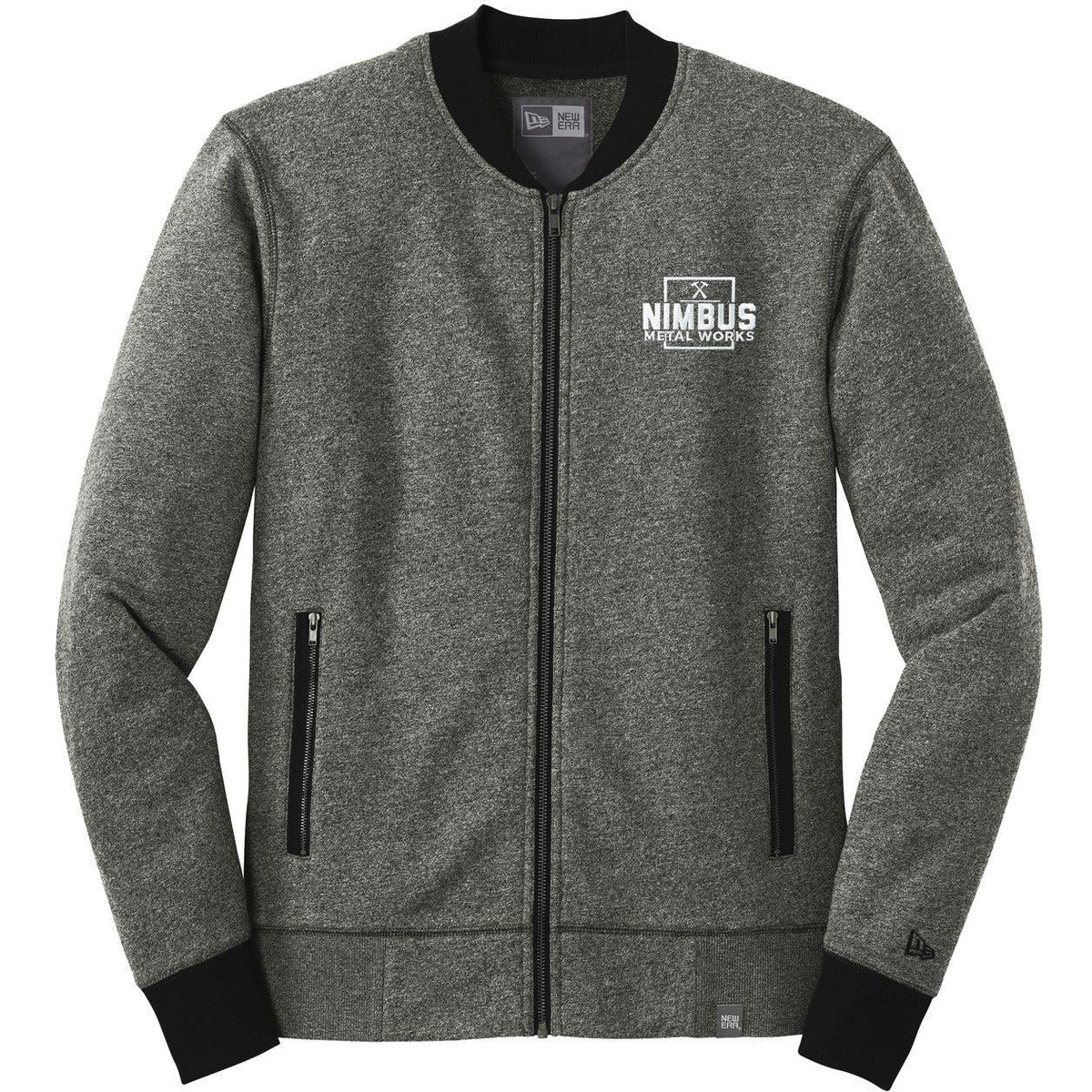 no-logo New Era French Terry Baseball Full-Zip-Full Zips-New Era-Thread Logic