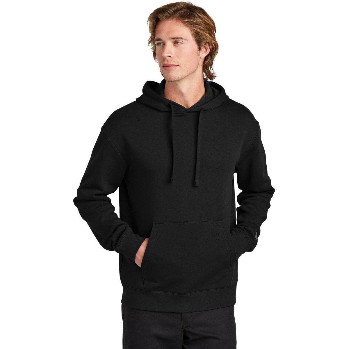 no-logo New Era Heritage Fleece Pullover Hoodie-New Era-Thread Logic