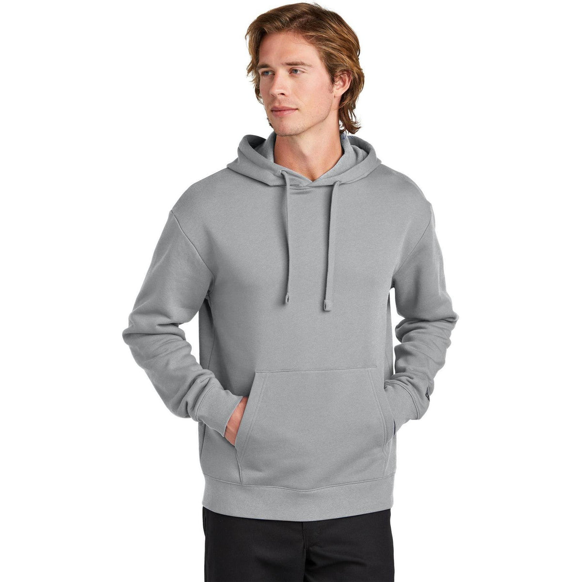 no-logo New Era Heritage Fleece Pullover Hoodie-New Era-Thread Logic
