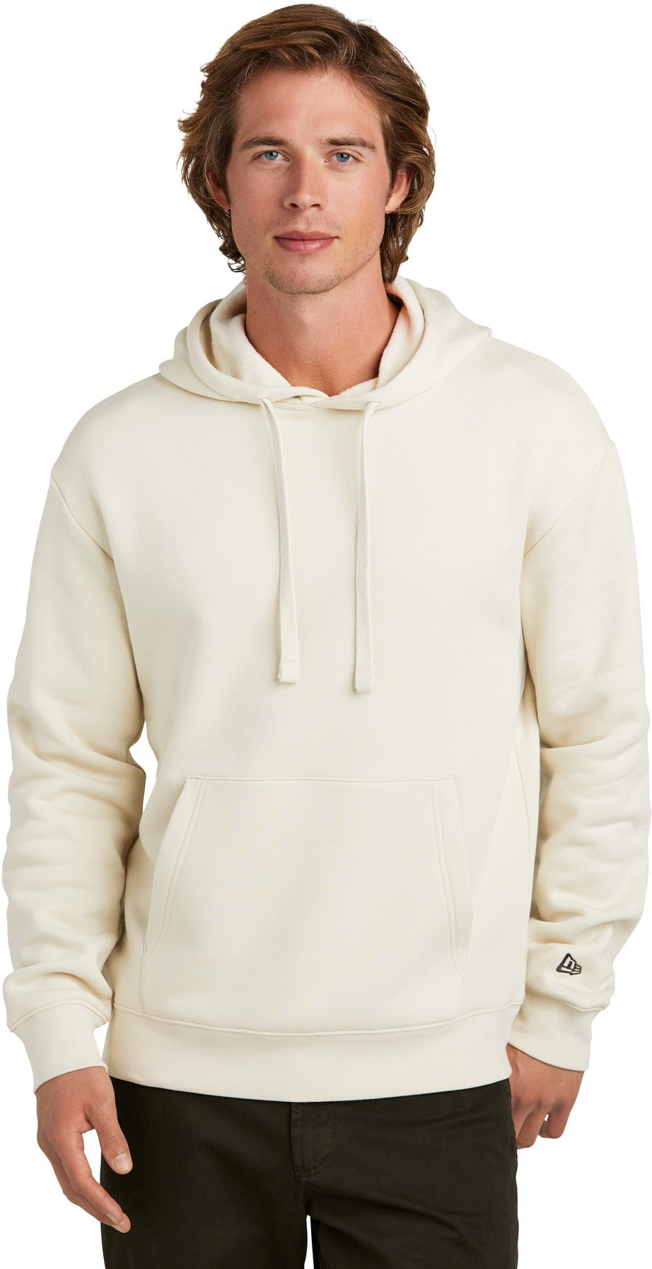 no-logo New Era Heritage Fleece Pullover Hoodie-New Era-Thread Logic