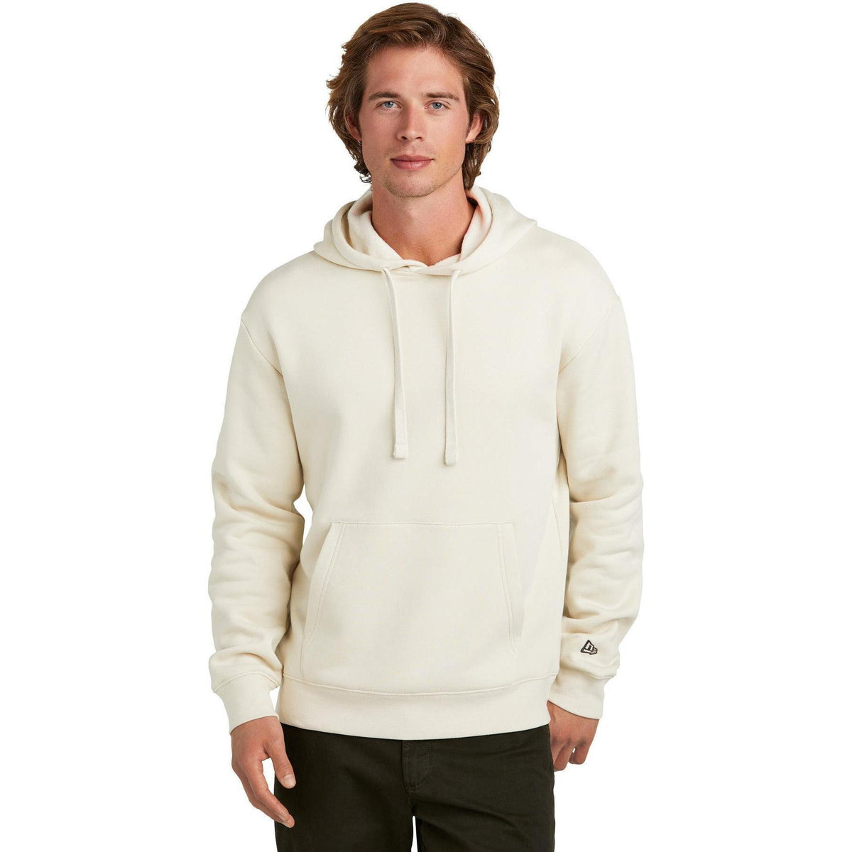 no-logo New Era Heritage Fleece Pullover Hoodie-New Era-Thread Logic
