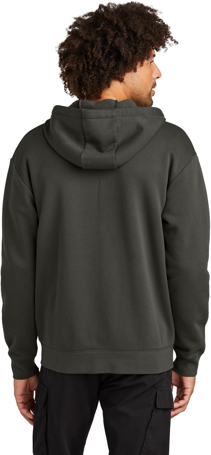 no-logo New Era Heritage Fleece Full-Zip Hoodie-New Era-Thread Logic
