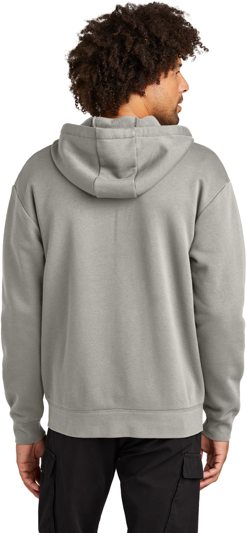 no-logo New Era Heritage Fleece Full-Zip Hoodie-New Era-Thread Logic