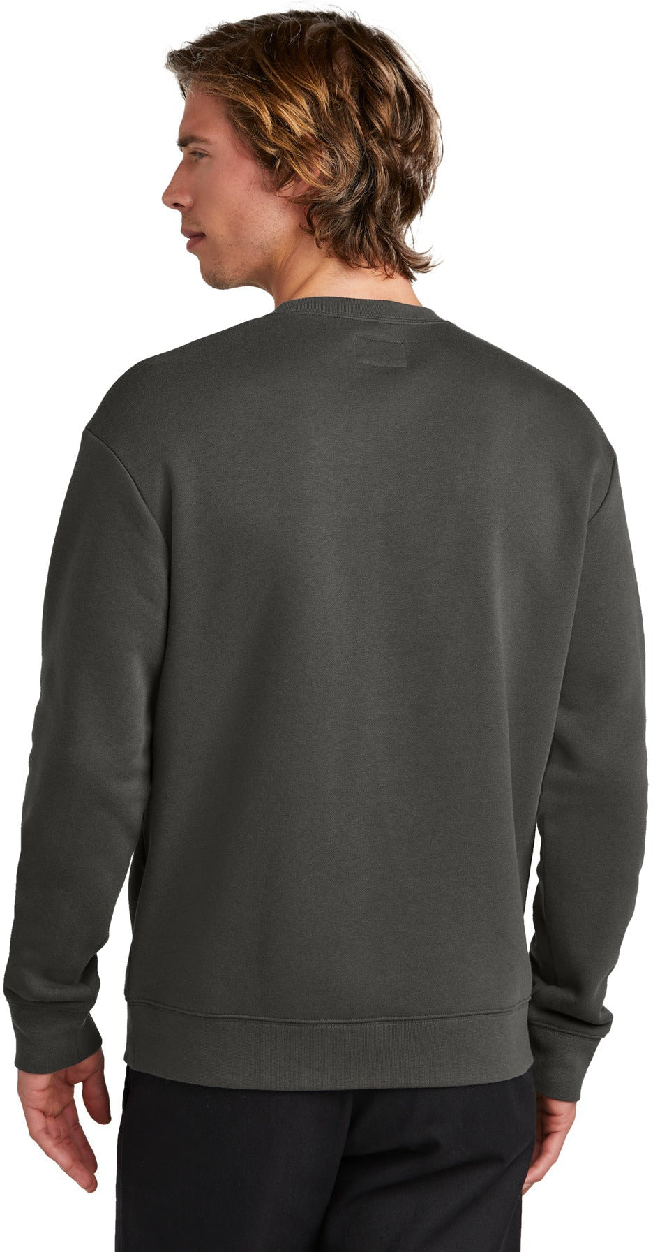 no-logo New Era Heritage Fleece Pocket Crew-New Era-Thread Logic