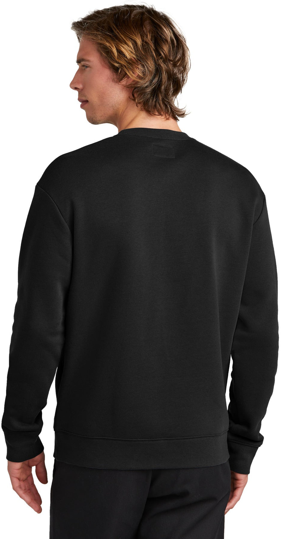 no-logo New Era Heritage Fleece Pocket Crew-New Era-Thread Logic