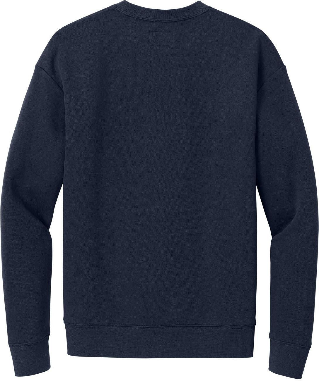 no-logo New Era Heritage Fleece Pocket Crew-New Era-Thread Logic