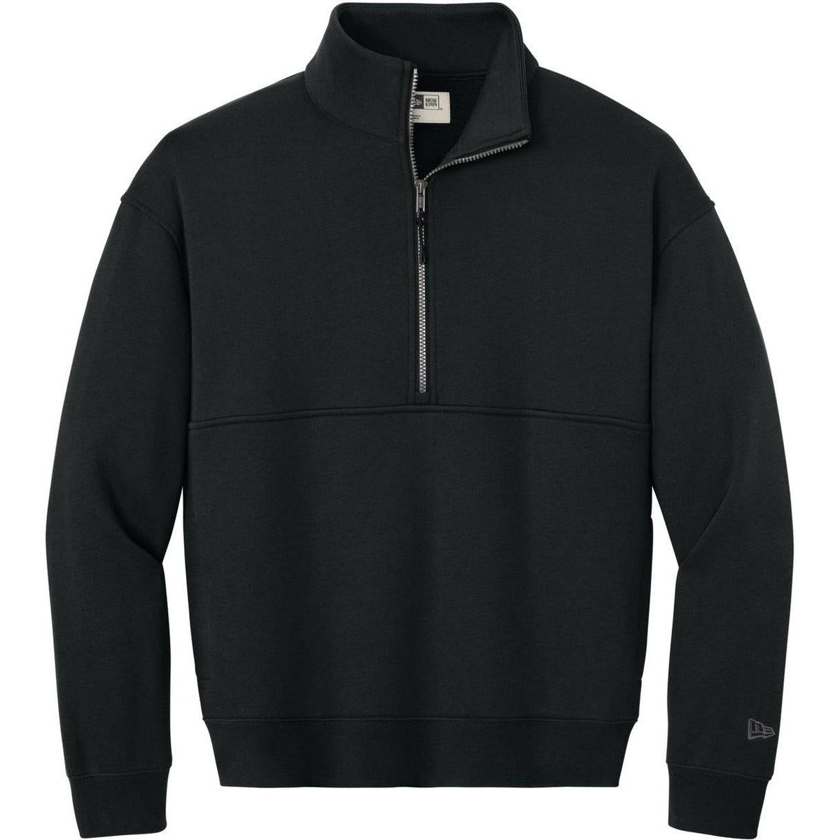 no-logo New Era Heritage Fleece 1/2-Zip