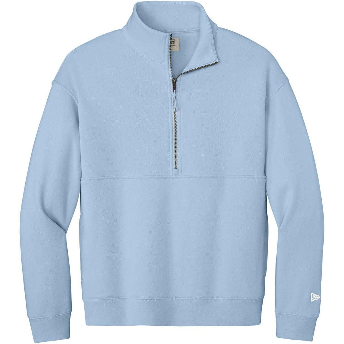 no-logo New Era Heritage Fleece 1/2-Zip