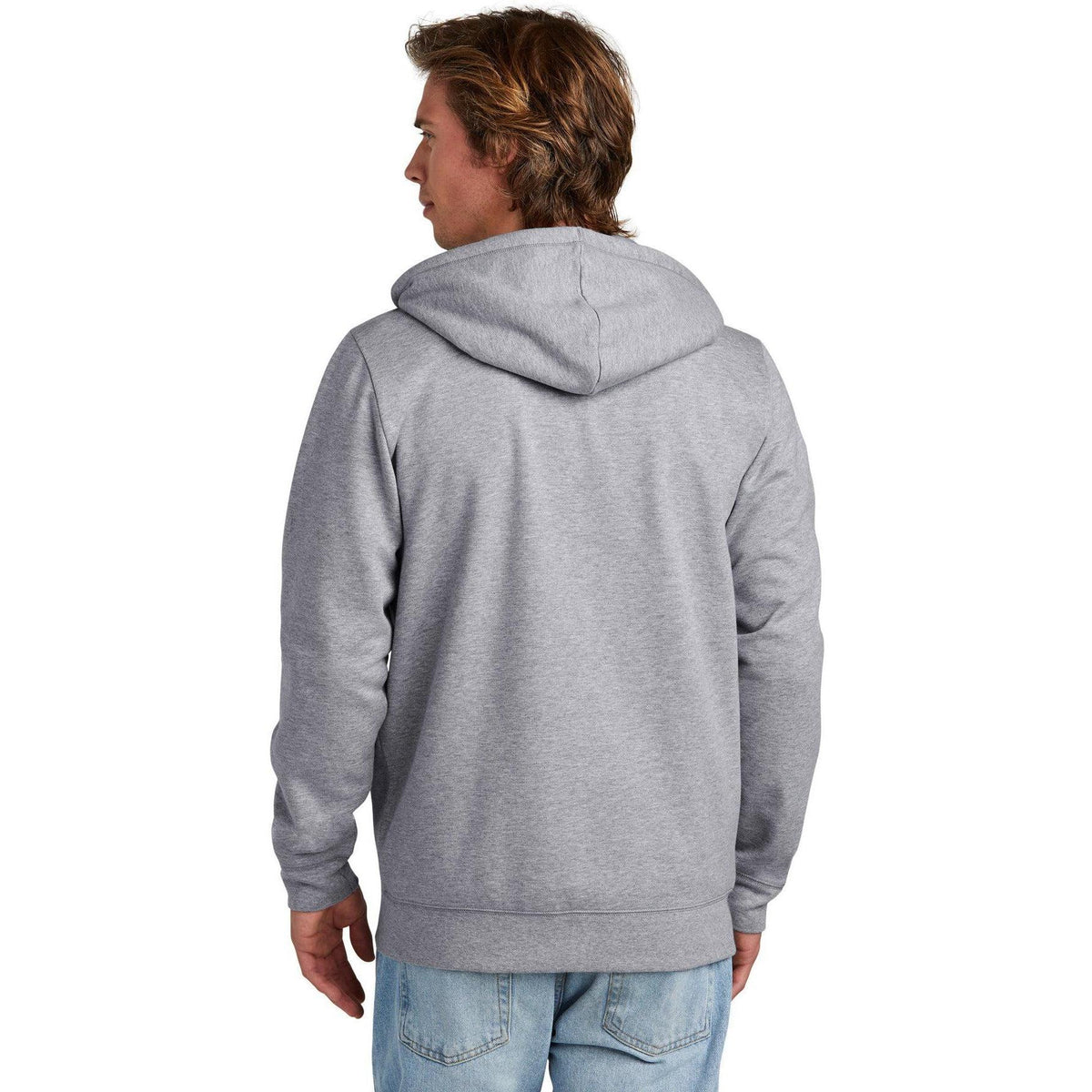 no-logo New Era Comeback Fleece Full-Zip Hoodie-New Era-Thread Logic