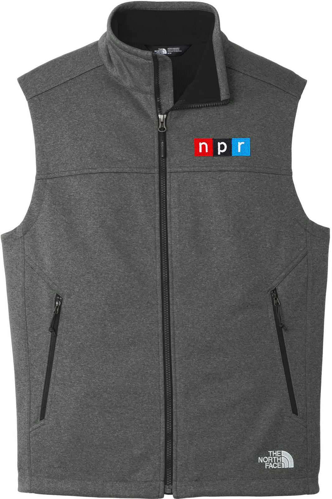 The North Face Grey Vest The North Face Soft Shell Vest With