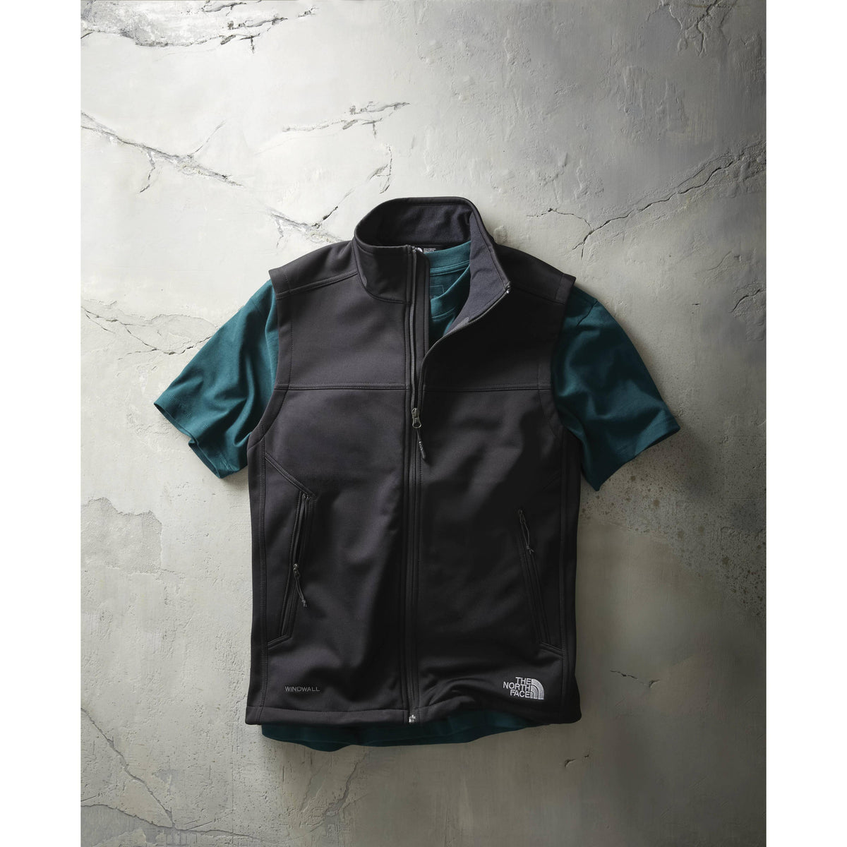 no-logo The North Face Ridgewall Soft Shell Vest-Vests-The North Face-Thread Logic