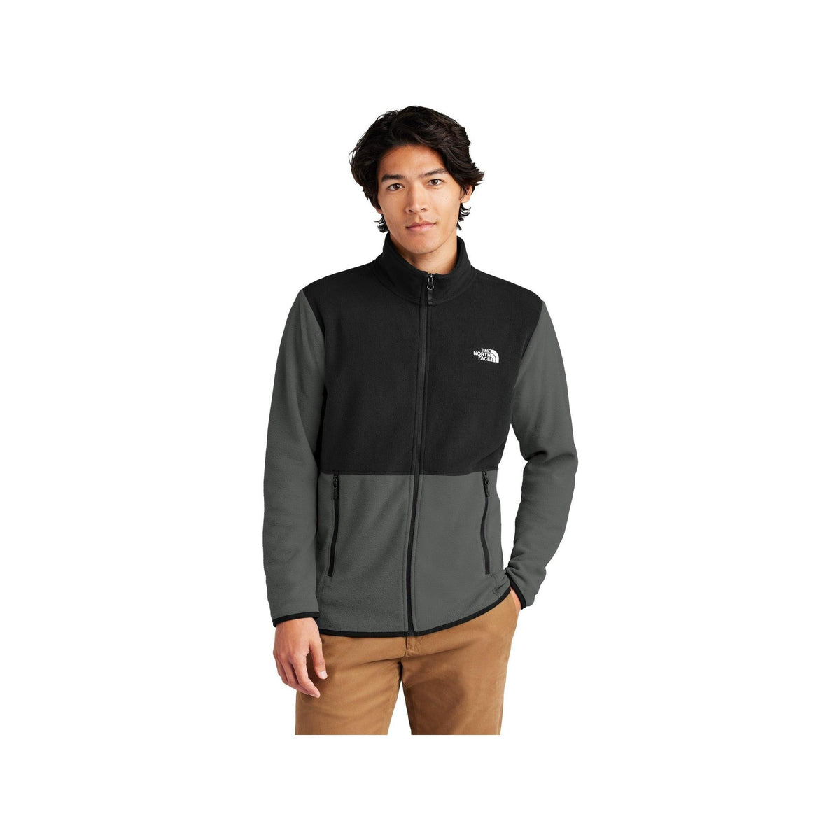 no-logo The North Face Glacier Full-Zip Fleece Jacket-The North Face-Thread Logic