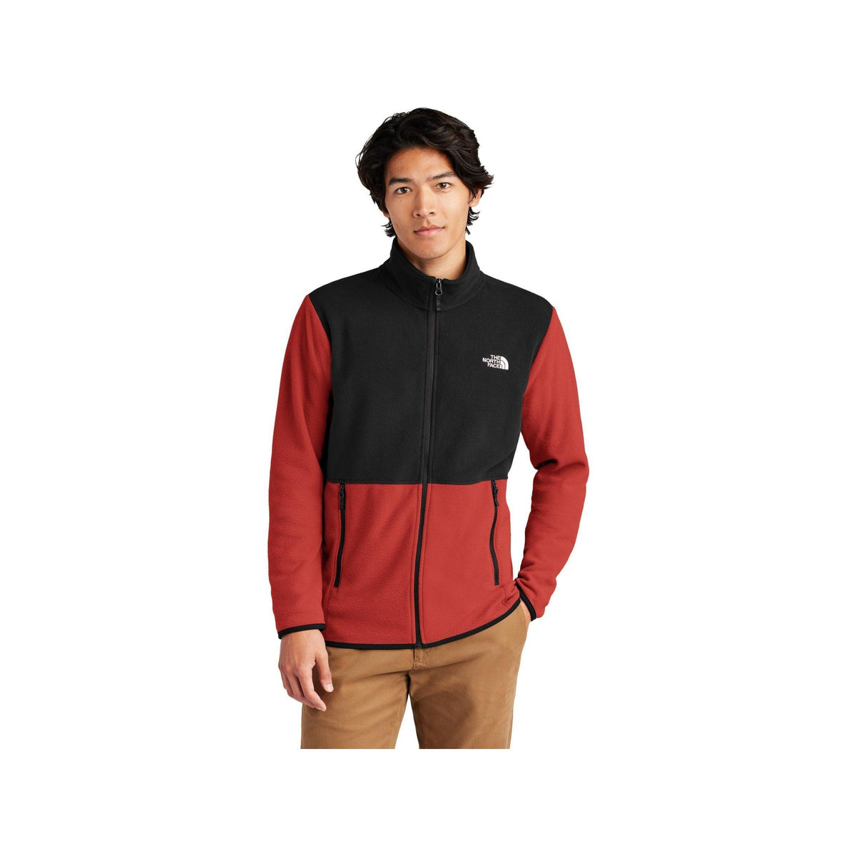 no-logo The North Face Glacier Full-Zip Fleece Jacket-The North Face-Thread Logic