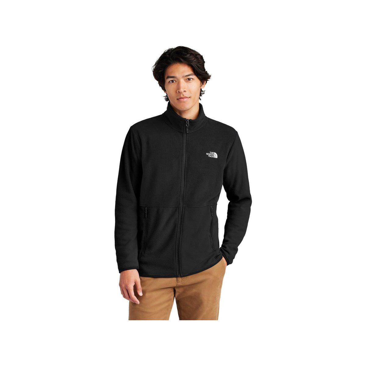no-logo The North Face Glacier Full-Zip Fleece Jacket-The North Face-Thread Logic