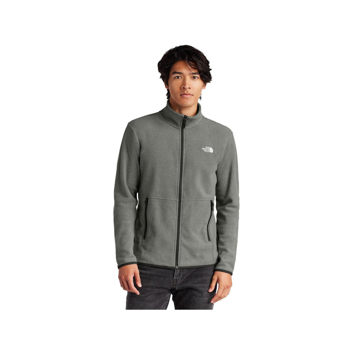 no-logo The North Face Glacier Full-Zip Fleece Jacket-The North Face-Thread Logic