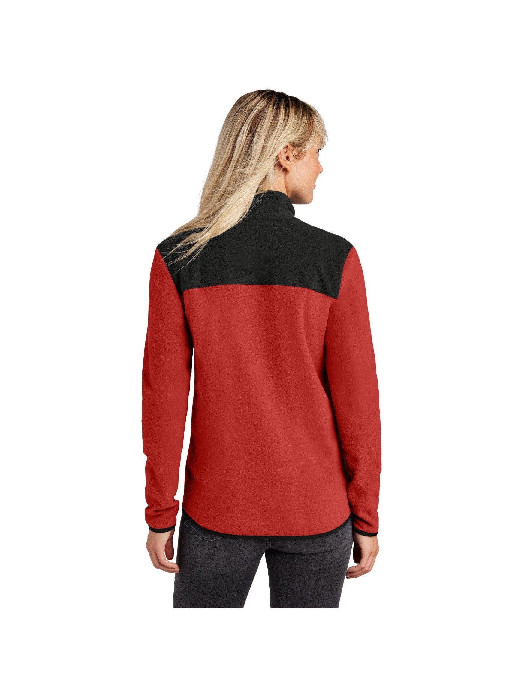 no-logo The North Face Ladies Glacier Full-Zip Fleece Jacket-The North Face-Thread Logic