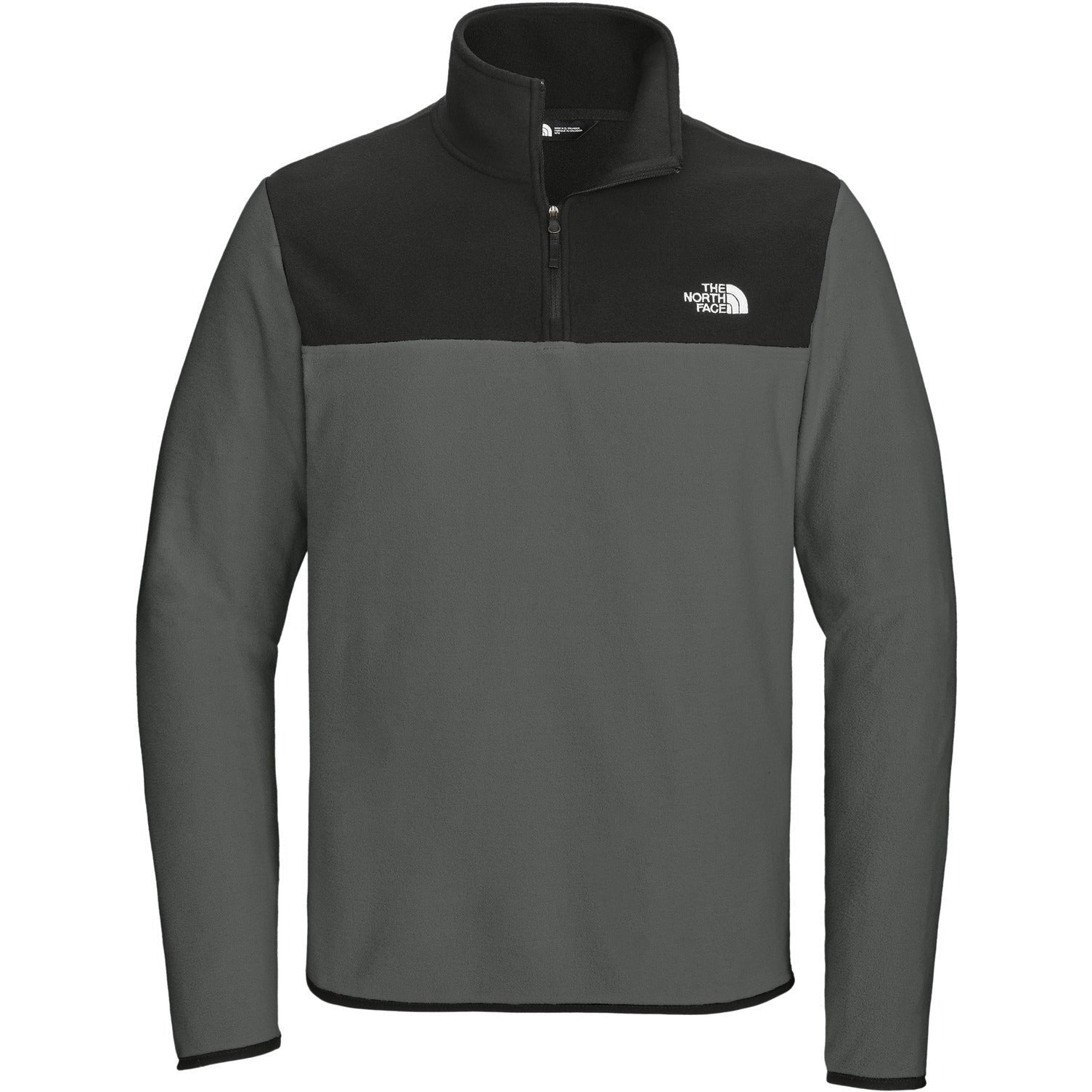 The North Face Glacier 1/4-Zip Fleece-The North Face-Asphalt Grey/TNF Black-S-Thread Logic