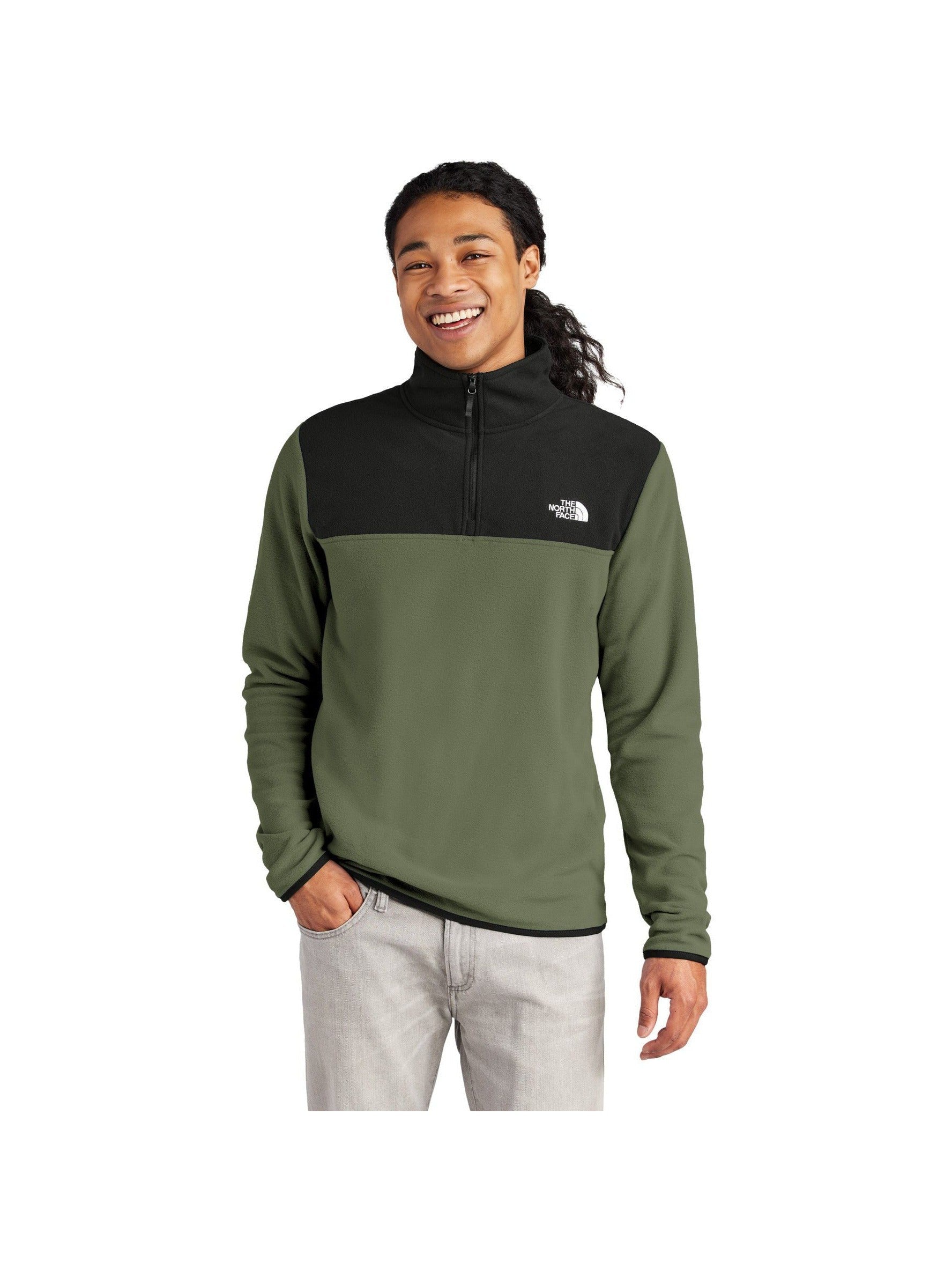 no-logo The North Face Glacier 1/4-Zip Fleece-The North Face-Thread Logic