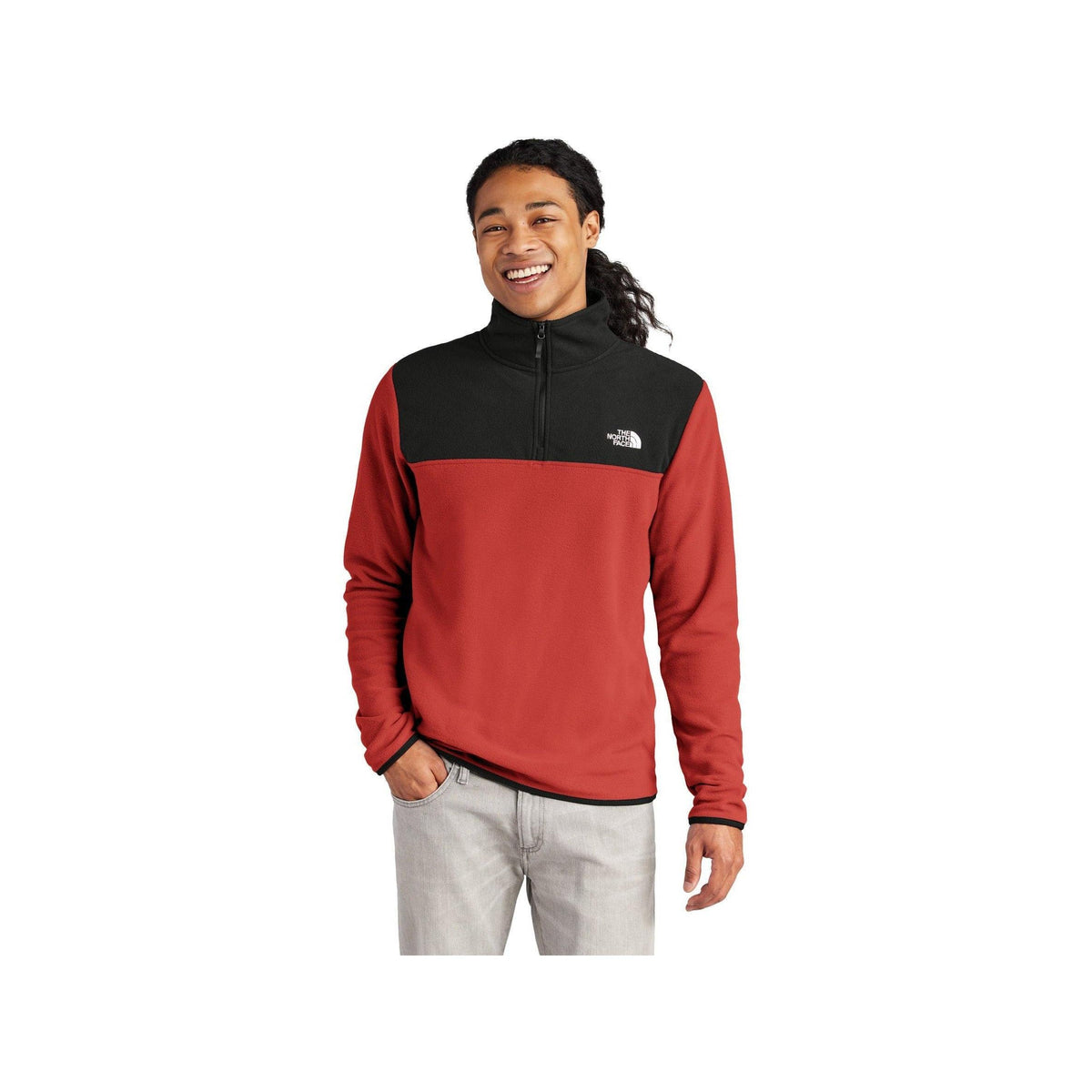 no-logo The North Face Glacier 1/4-Zip Fleece-The North Face-Thread Logic