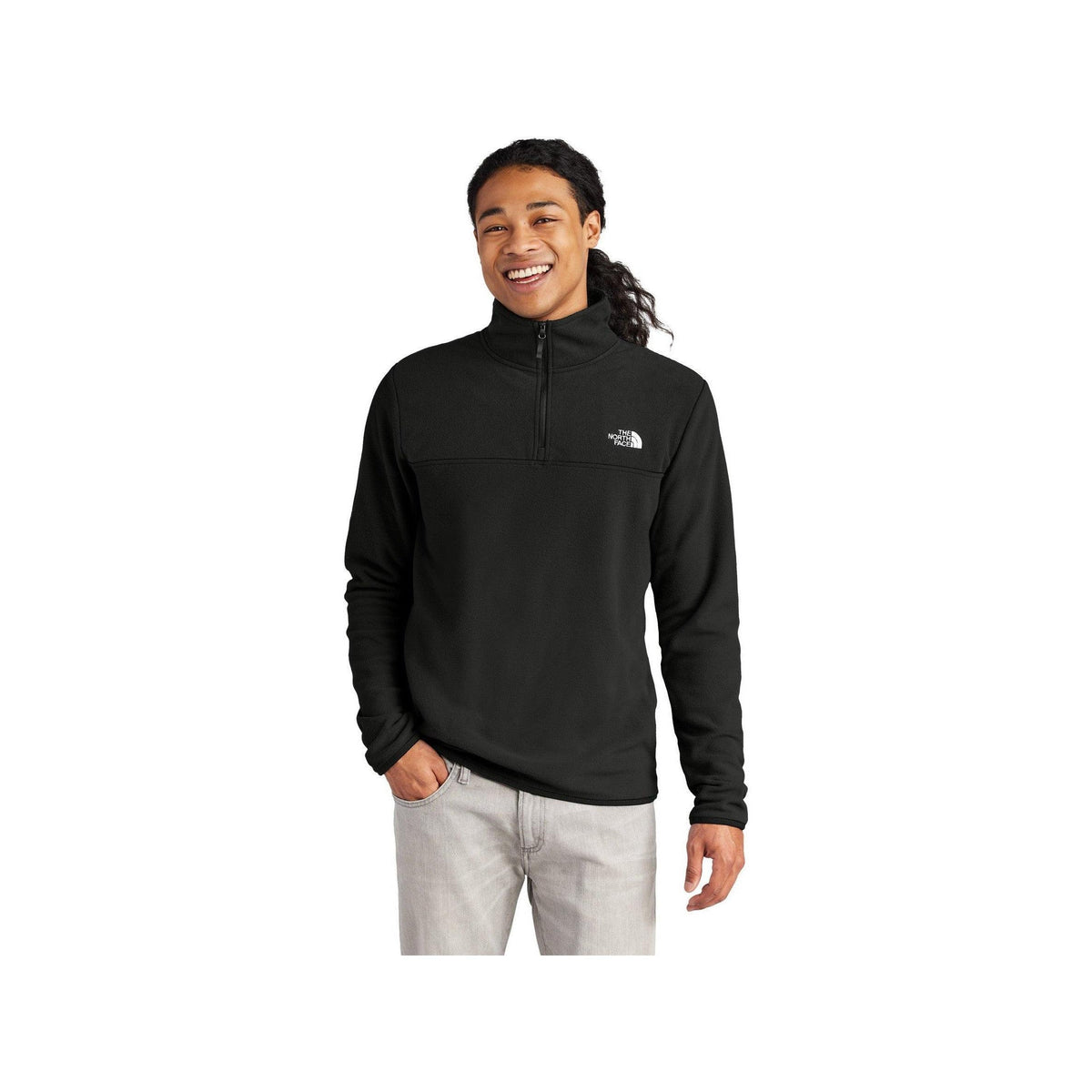 no-logo The North Face Glacier 1/4-Zip Fleece-The North Face-Thread Logic