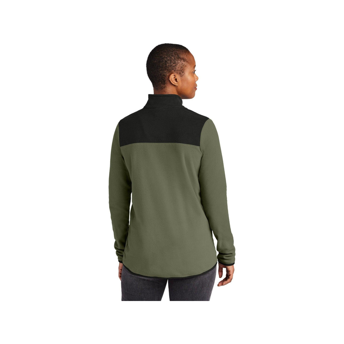 no-logo The North Face Ladies Glacier 1/4-Zip Fleece-The North Face-Thread Logic