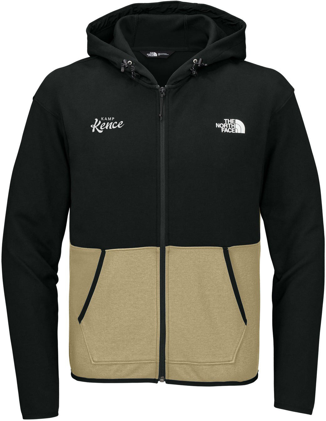 The North Face Double-Knit Full-Zip Hoodie with Custom