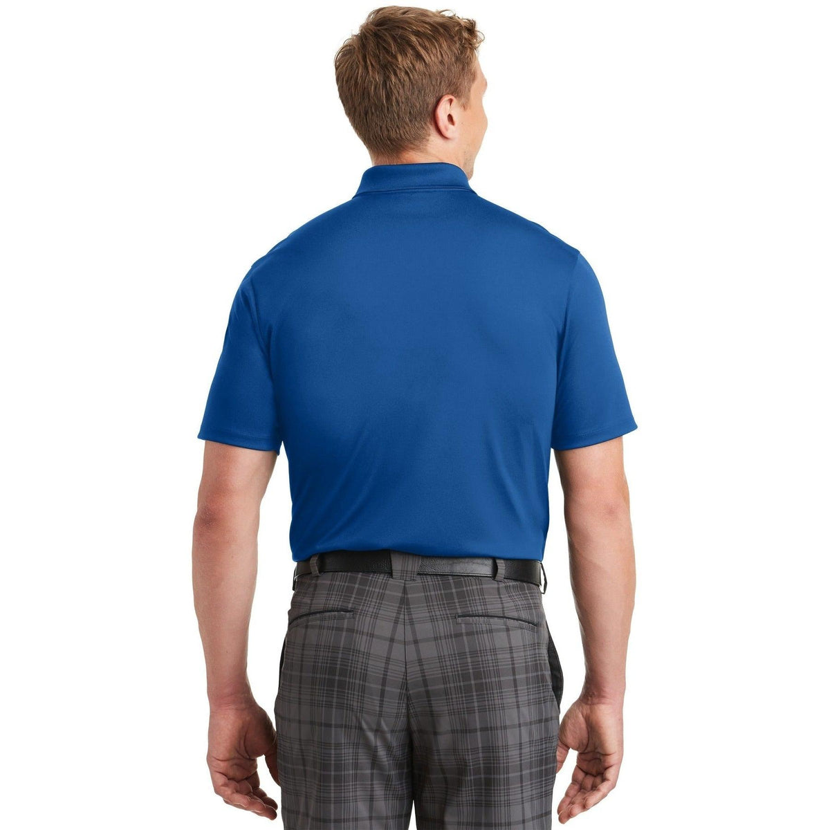 no-logo NIKE Dri-FIT Classic Fit Players Polo with Flat Knit Collar-Regular-NIKE-Thread Logic