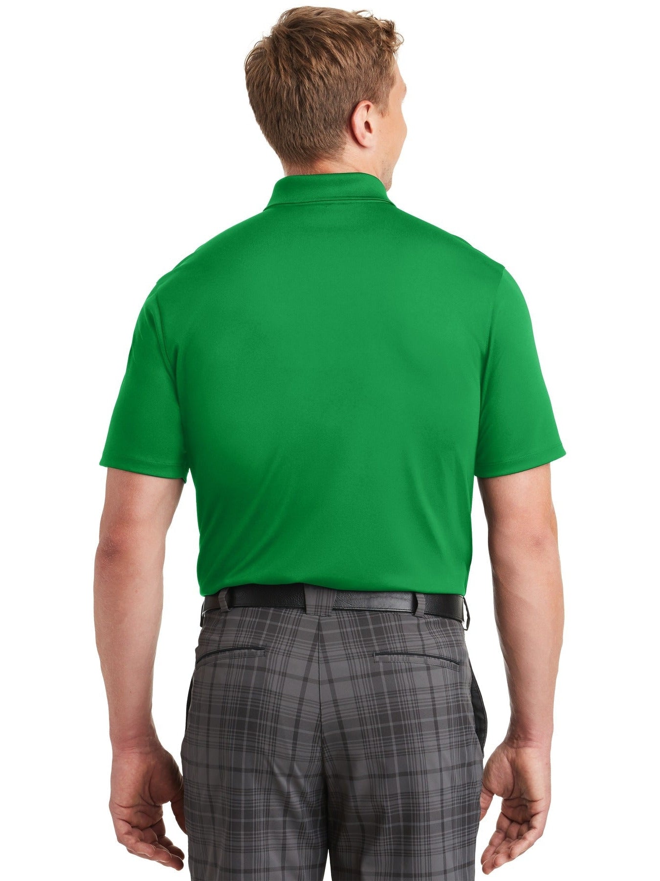 no-logo NIKE Dri-FIT Classic Fit Players Polo with Flat Knit Collar-Regular-NIKE-Thread Logic