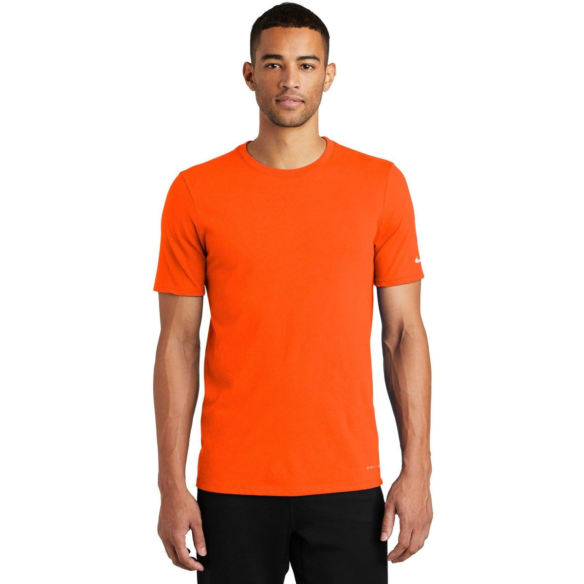 no-logo NIKE Dri-FIT Cotton/Poly Tee-Polos-Nike-Thread Logic