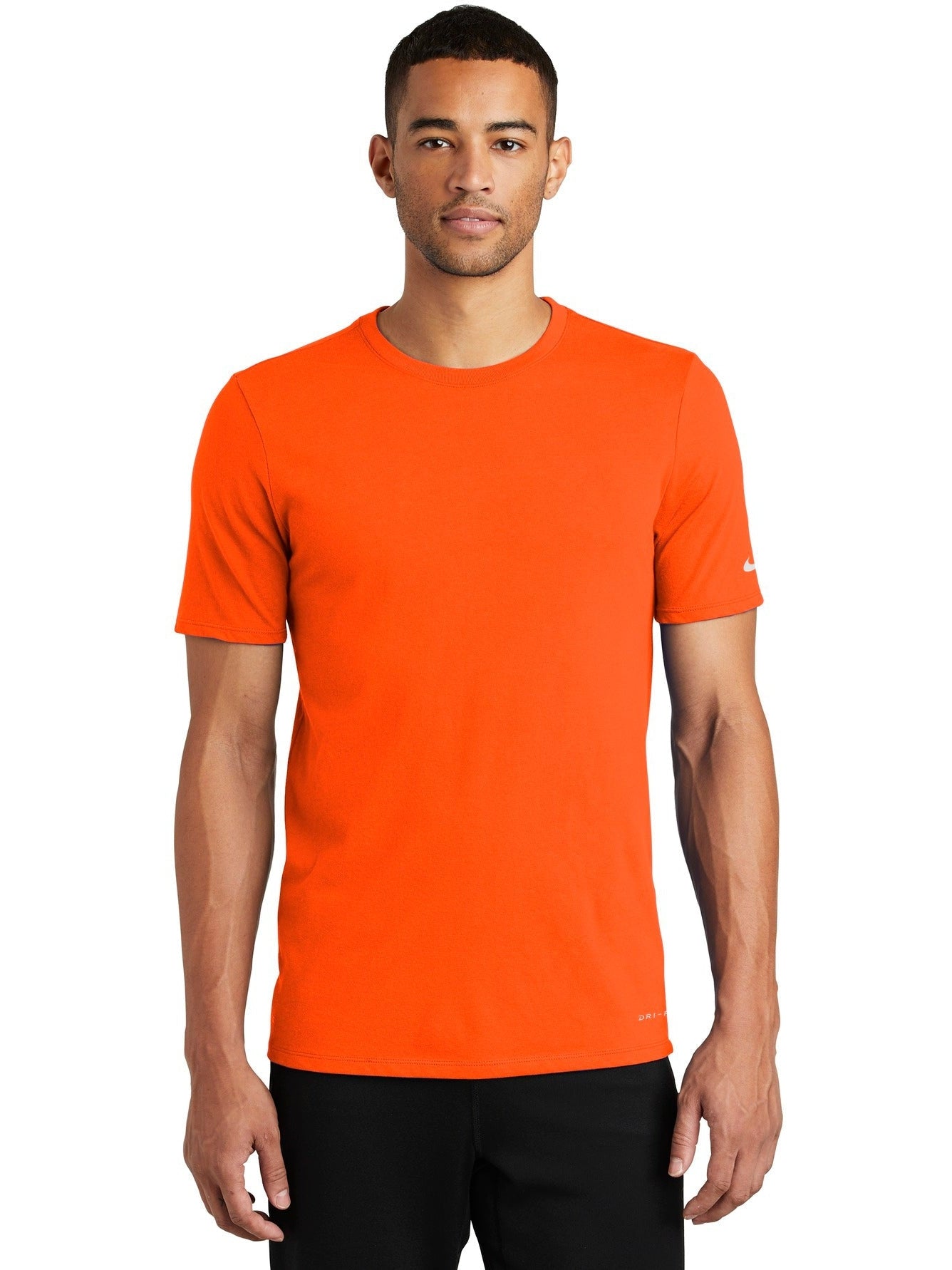no-logo NIKE Dri-FIT Cotton/Poly Tee-Regular-NIKE-Thread Logic