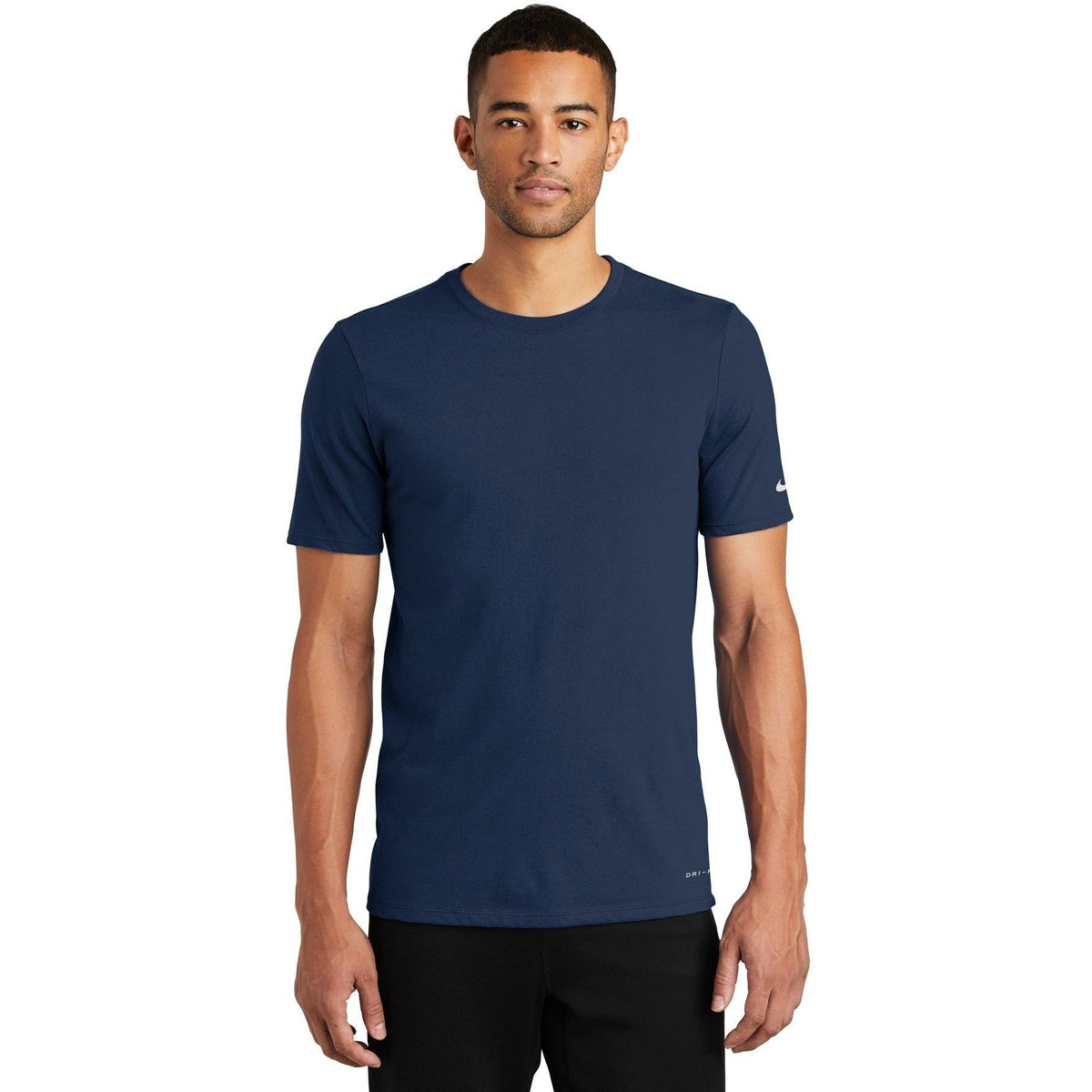 no-logo NIKE Dri-FIT Cotton/Poly Tee-Polos-Nike-Thread Logic